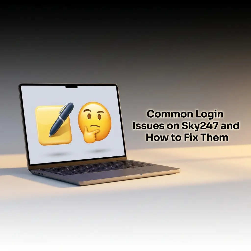 Sky247 login issues troubleshooting guide covering password errors, verification, browser problems, app crashes, and suspended accounts