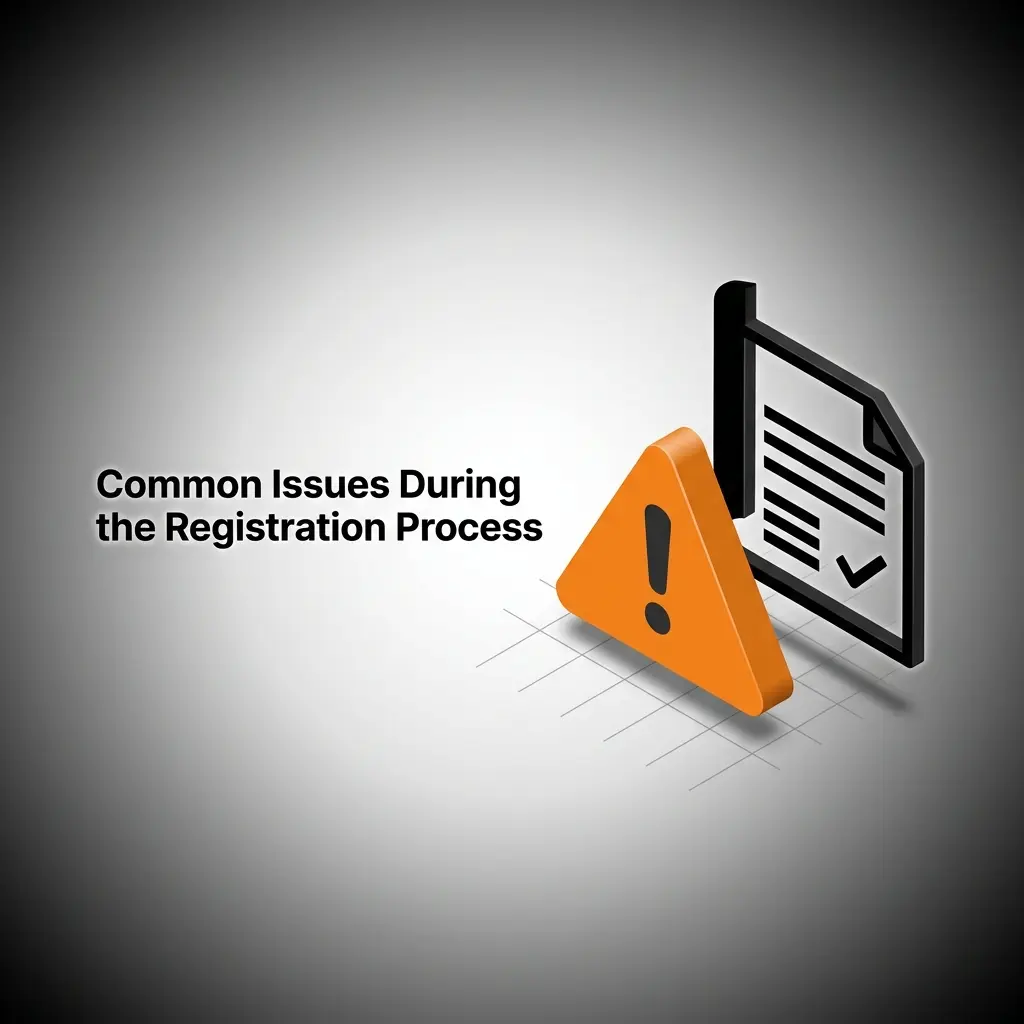 Common registration issues including OTP errors, email conflicts, form submission failures, and document verification problems with solutions