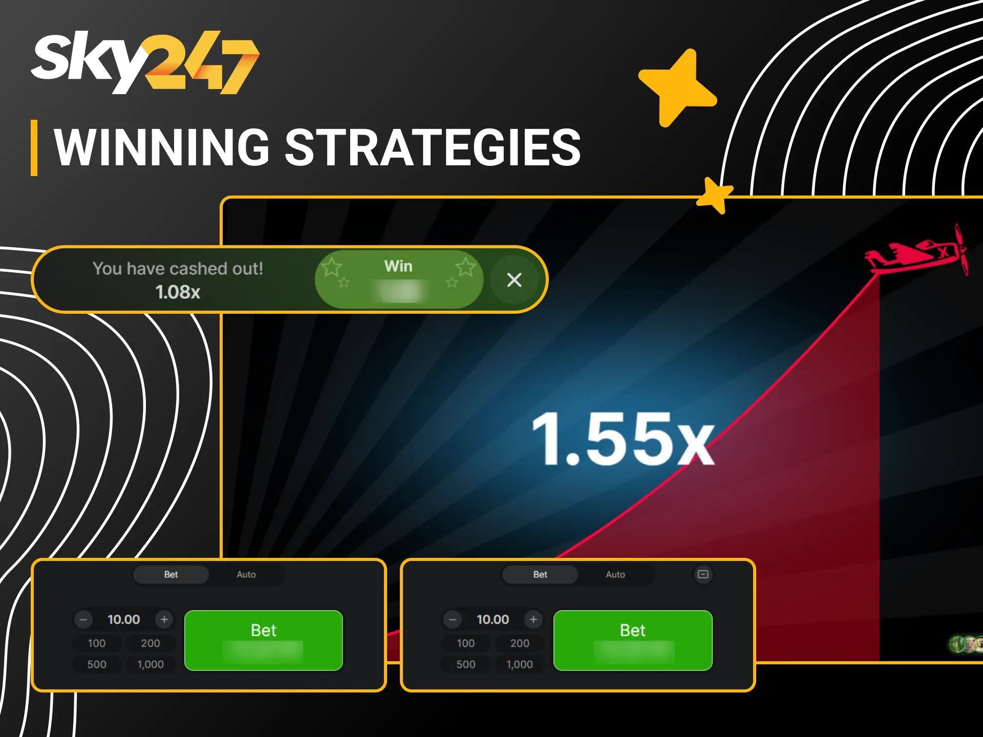 Apply top Aviator betting strategies on Sky247 to increase win potential.