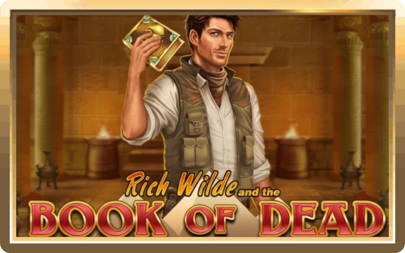 Uncover ancient treasures in Sky247 Book of Dead casino game.