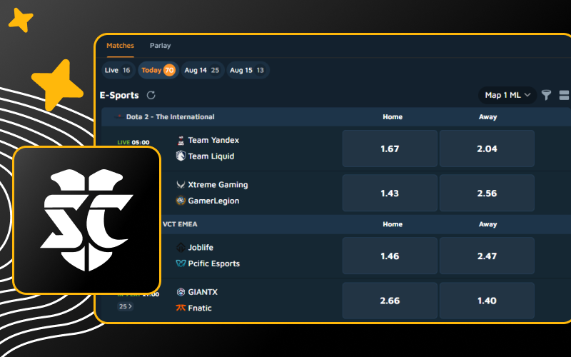 Predict StarCraft 2 esports match outcomes with your Sky247 account.