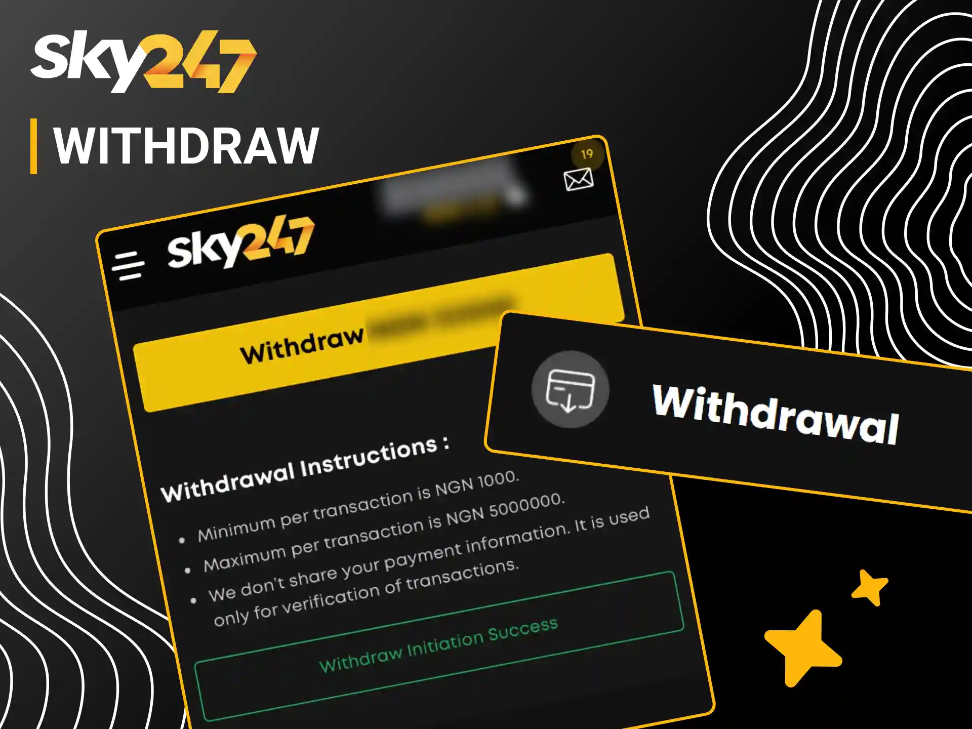 Request a payout through safe payment systems on Sky247 today.